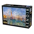 Unbekannt 74911-RE08 D-Toys Puzzle 1000 Teile-Pierre-Auguste Renoir: The Doge's Palace, Venice, Multicolor