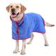 Super Absorbent Pet Dog/cat Bath Robe Towel: Microfibre Fast Drying Coat For The Perfect Bath!