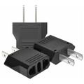 3 Stück】 Reiseadapter, Frankreich-USA-Stecker-Adapter, USA-Stecker-Adapter, USA-Adapter,