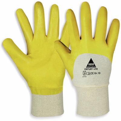 Arbeitshandschuhe, Nitril, erfurt lite, EN388/EN420, Größe 11 - Hase Safety Gloves