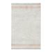 Pink/White 48 x 36 x 0.5 in Area Rug - Lorena Canals Hand Knotted Rectangle 3' x 4' Cotton Area Rug in Natural/Rose Cotton | Wayfair C-GAST-ROS-XS