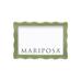 Mariposa Wavy Metal Picture Frame Metal in Green | 4.75 H x 6.5 W x 0.75 D in | Wayfair 3338G