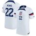 Kristie Mewis White Uswnt 2022/23 Home Breathe Stadium Replica Player Jersey