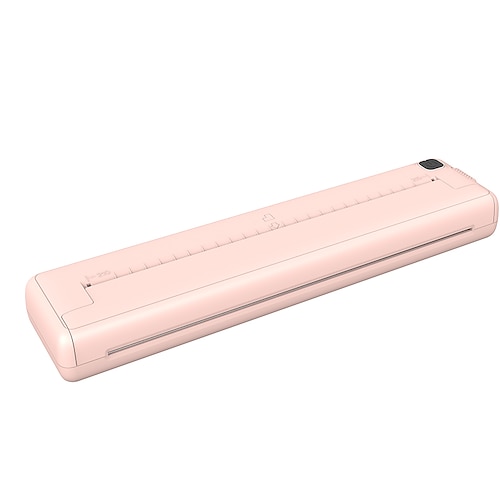 Kabelloser A4-Thermodrucker, 200 dpi, Bluetooth, Taschen-Fotodokumentendrucker, Memo, falsche Frage, tintenloser Thermodrucker Image