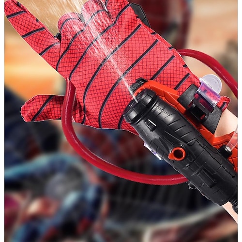 Spider Handgelenk Launcher Manuelle Druckwasserpistole Tragbare Spider Handschuhe Wasser Spielzeuge Halloween Geschenk Weihnachtsgeschenk