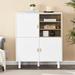 Latitude Run® Storage Cabinet w/ Door, Multifunctional Storage Cabinet, Modern Sideboard Cabinet, Wooden Storage Cabinet | Wayfair