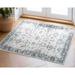 White 36 x 24 x 0.1 in Area Rug - Well Woven Elle Basics Oriental Power Loom Polyester Area Rug in Ivory Polyester | 36 H x 24 W x 0.1 D in | Wayfair