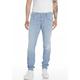 Slim-fit-Jeans REPLAY "ANBASS HYPERFLEX BIO" Gr. 30, Länge 30, light blue 66g Herren Jeans Slim Fit