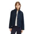 Outdoorjacke TOM TAILOR DENIM Gr. XS, blau (sky captain blue) Damen Jacken Kurze