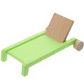 NUOLUX Miniature Furniture Mini Longue Chair Model Miniature Lounge Chair Miniature Chair Decor