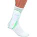 Mueller Aircast Sport Ankle Support Brace - Right Foot - White/Green