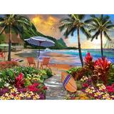 Vermont Christmas Company Hawaiian AIF4 Life Jigsaw Puzzle - 550-Piece Puzzle for Adults - Tropical Jigsaw Puzzles for Adults with Fully Interlocking & Randomly Shaped Pieces (24 x 18 )