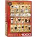 EuroGraphics Coffee Puzzle (1000-Piece) AIF4 Model:6000-0589