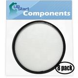 8-Pack Replacement for Hoover WindTunnel 3 Pro Pet Bagless Upright UH70939 Vacuum Primary Filter - Compatible with Hoover Windtunnel 303903001 Primary Filter