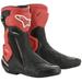 Alpinestars SMX Plus v2 Vented Mens Motorcycle Boots-Black/Red-46