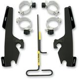 Memphis Shades Batwing Fairing Black Trigger-Lock Mounting Kit (MEB1990)