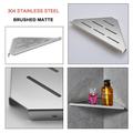 Shower Caddy Bathroom Shelf New Design Adorable Creative Contemporary Modern Stainless Steel Low-carbon Steel Metal 1PC - Bathroom Wall Mounted
