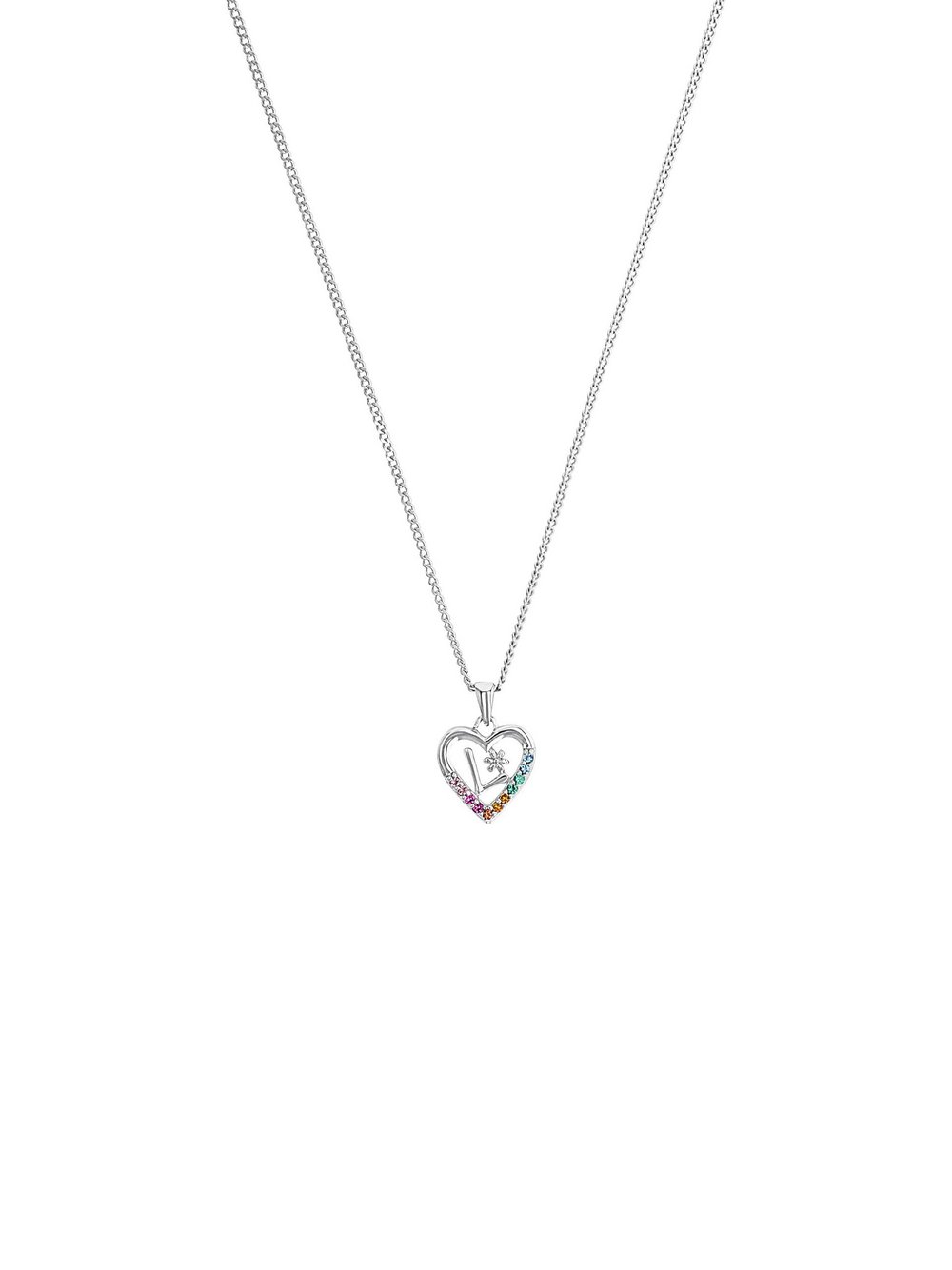 Prinzessin Lillifee Kette mit Anhänger Mädchen silber, 38 Image