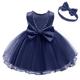 Party Flower Girl Dress Flower Princess Wedding Dress for Toddler and Baby Girl