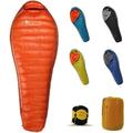 JIAH Down Sleeping Bag 15 Degree F 650 Fill Power Backpacking Sleeping Bag - Ultralight Compact Portable Hiking Camping Sleeping Bag with Compression Sack for Adults Teen