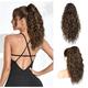 Ponytail Extension Claw Clip In Pony Tails Hair Extensions Multi Layered Long Wavy Curly Ponytail Clip On Fake Hair Soft Natural Synthetic Hairpieces for Women Daily