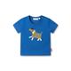 Sanetta Pure Jungen T-Shirt Blau | Nachhaltiges und bequemes Shirt aus Bio-Baumwolle für Jungen. Baby Bekleidung 080