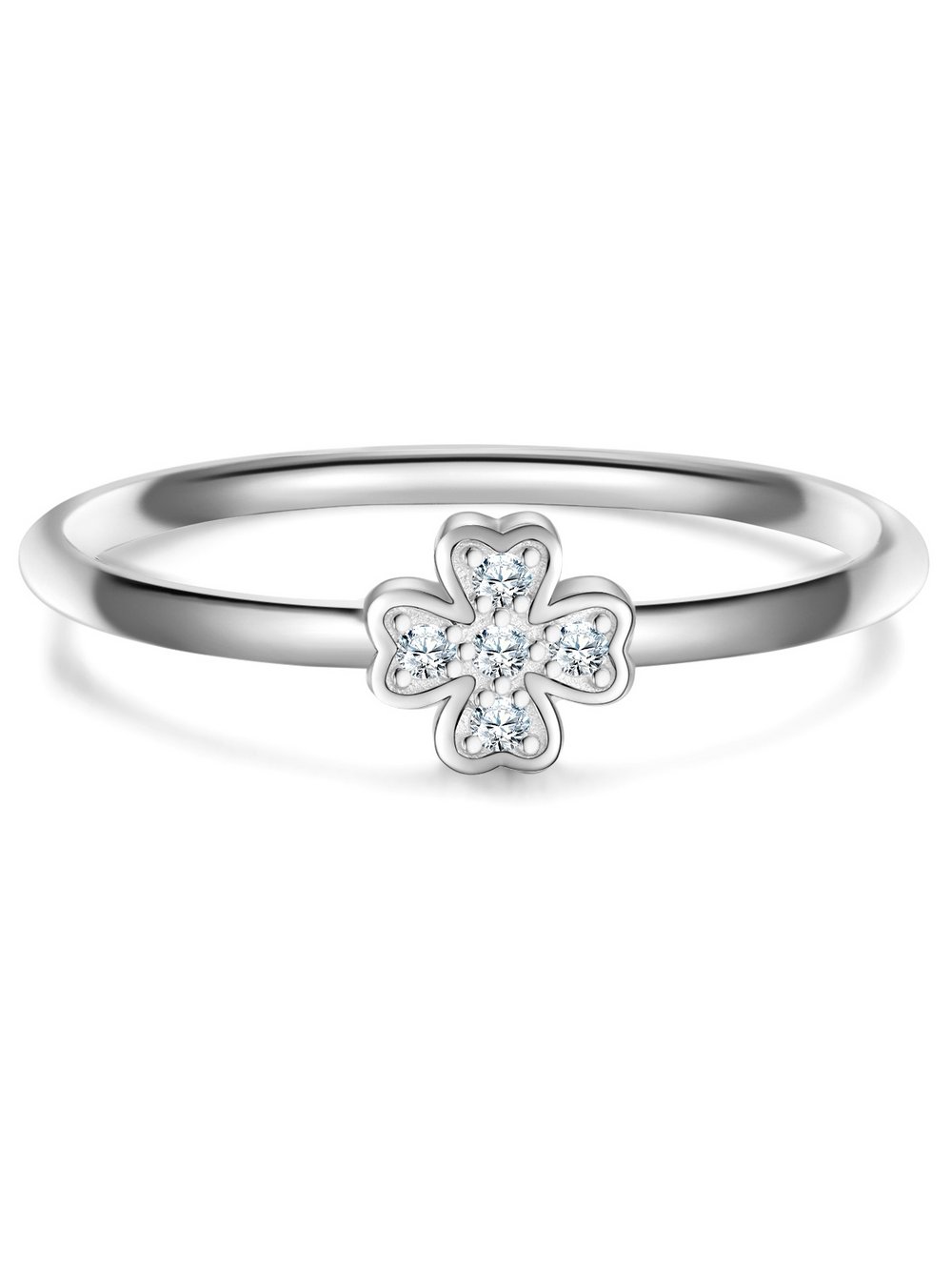 Glanzstücke München Silberring Damen silber, 60 Image