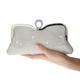 Women's Evening Bag Hobo Bag Clutch Bags Satin Party Bridal Shower Wedding Party Crystals Durable Solid Color Silver Black Gold