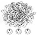 200 Packs Internal Tooth Star Lock Washers M2 Push on Retaining Clips 304 Stainless Steel Starlock Push Nuts