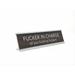 In Novelty Nameplate Desk Sign (Silver Brown)