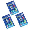 Oahisha 3 Sets Creaitve TPR Eraser Alien Flying Saucer Shape Design Outer Space Theme Creative Stationery Supplies for Student Children