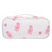 Pen Bags Pencil Cases for Girls Large Capacity Handle Pink Polyester Student Use