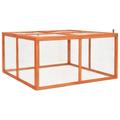 Andoer parcel Small Animal Hutch48.8 X 47.2SmallHutch 47.2 X 23.6 Animal 48.8 X RoofWith RoofHutch With Roof X 47.2 X D X H) (w X D 23.6 Inches (w