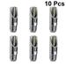 Animal Water Dispenser Drinking Faucet Stainless Steel Fountain 10 Pcs