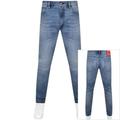 708 Slim Fit Jeans - Blue - HUGO Jeans