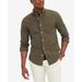 Long Sleeve Button Down Stretch Oxford Shirt In Regular Fit - Green - Tommy Hilfiger Shirts