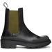 Black Leather Chelsea Boots - Black - Alexander McQueen Boots