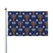 Happy Hanukkah Jewish Chanukah Holiday Garden Flags 3 x 5 Foot Polyester Flag Double Sided Banner with Metal Grommets for Yard Home Decoration Patriotic Sports Events Parades