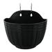 Goilinor Hanging Planter 1 Pc Plastic Hanging Planter Creative Hanging Flowers Pot Garden Hanging Planter