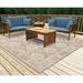 Liora Manne Malibu Kashan Indoor Outdoor Area Rug Neutral