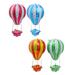 Hot Air Foil Balloon Hot Air Balloon Parachute Hot Air Foil Balloon Windsock Helium Parachute Balloon Thanksgiving Balloons Parachute Balloon Decoration