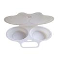 ã€�Ready Stockã€‘ Eggs Cooker Microwave Eggs Cooking Boxes PP Material Cooking Accessories