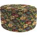 Jordan Manufacturing Outdoor Patio Round Pouf Ottoman