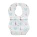 QIIBURR Bibs for Baby Baby Bibs Boy&Girl Bandana Burp Paper Print Cotton Baby Scarf Meal Collar Burp