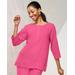 Blair Women's Easy Breezy Tunic - Pink - PL - Petite