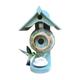 ( Blue) Teapot Bird House Feeder Ceramic Bird feeder Wild Bird House Feed