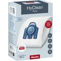 Miele 12281680 HyClean 3D Efficiency GN Vacuum Cleaner Bags for Bagged Miele Vacuum Cleaners, Pack of 4, White