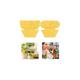 fly trap 20 Pcs , Yellow Fly Paper Stickers catcher fruit fly traps indoor Non-Toxic and Eco-Friendly fungus gnat killer for Multiple Insect