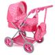 Toyrific Snuggles Deluxe Pram Pink