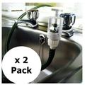 Foxheath Kitchen Sink Mixer Tap Connector Garden Hose Attachment 2 Pack
